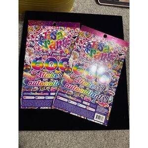 Lisa Frank New 600 Stickers booklets
